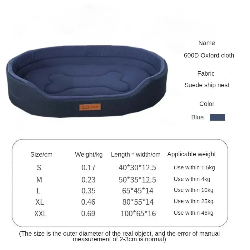 Double Sided Dog Bed Big Size Extra Large Dogs House Sofa Kennel Soft Fleece Pet Dogs Cats Winter Warm Bed S-2XL Pet Accessories