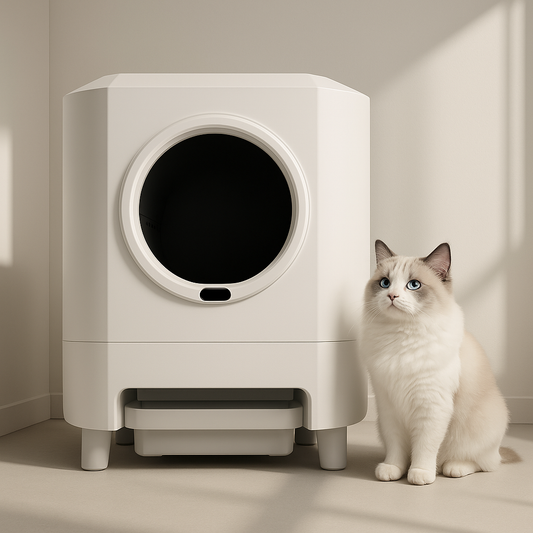 Smart Automatic Pet Feeder (Wi-Fi, Timed, Portion Control, Low-Noise)