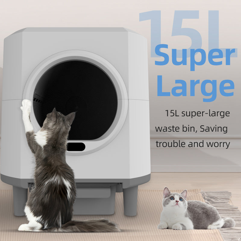 Smart Automatic Pet Feeder (Wi-Fi, Timed, Portion Control, Low-Noise)