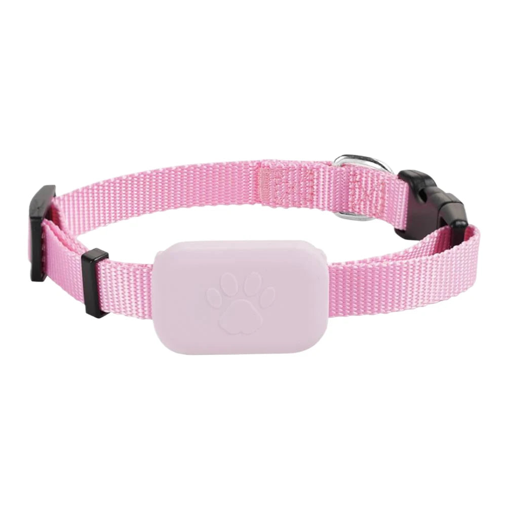 Waterproof Pet GPS Tracker – Dog & Cat Locator with Durable Silicone Collar, No Subscription Required, Lost Pet Recovery Device, Compatible with iOS & Android