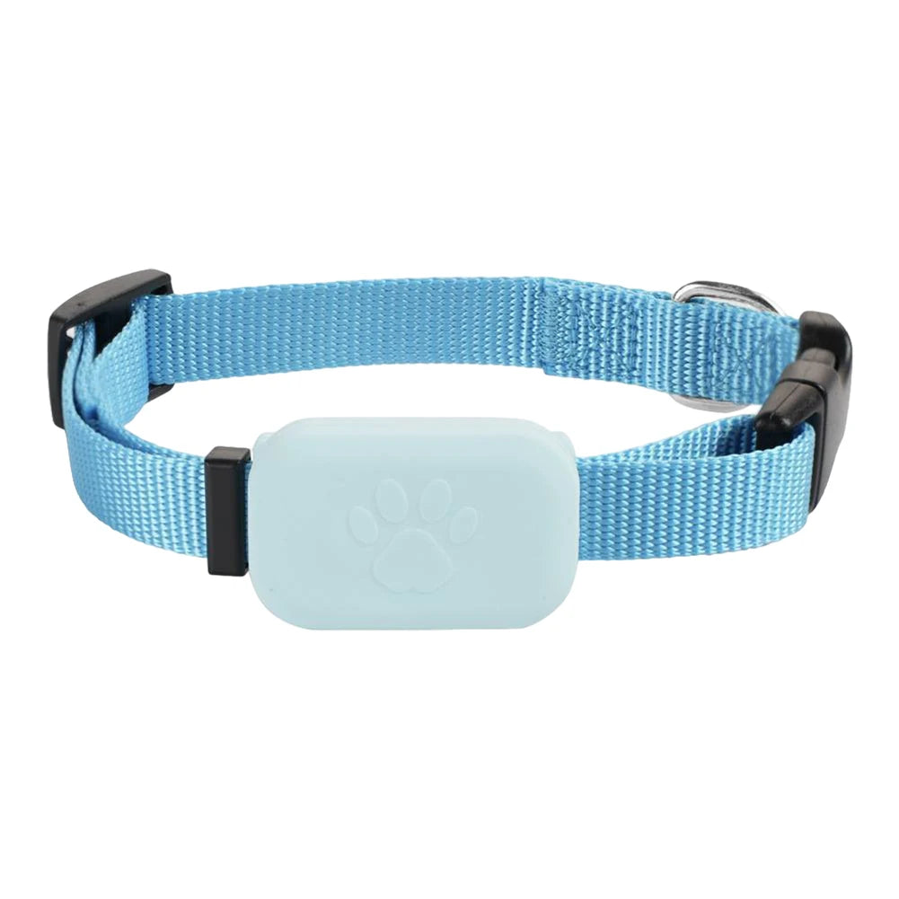 Waterproof Pet GPS Tracker – Dog & Cat Locator with Durable Silicone Collar, No Subscription Required, Lost Pet Recovery Device, Compatible with iOS & Android